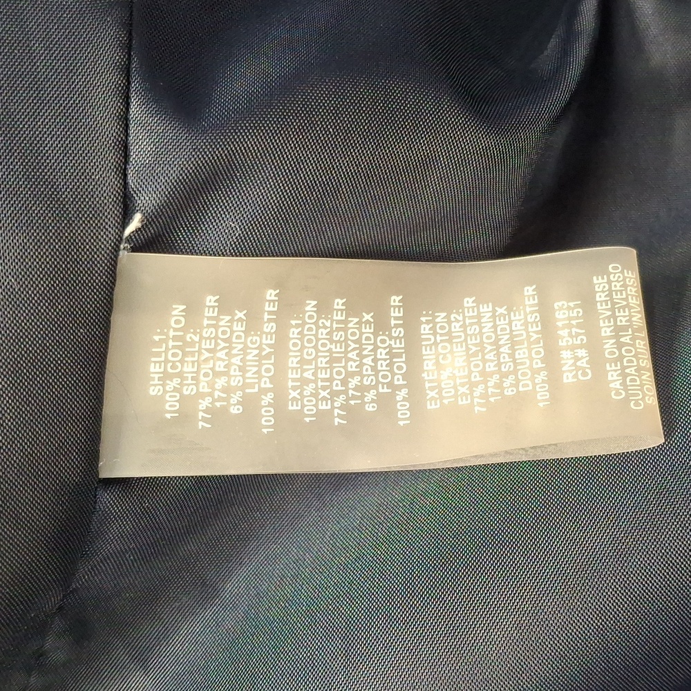 Sold! Tommy Hilfiger Mixed Madras Plaid Blazer Jacket Multicolor 12 NWOT - Picture 11 of 13